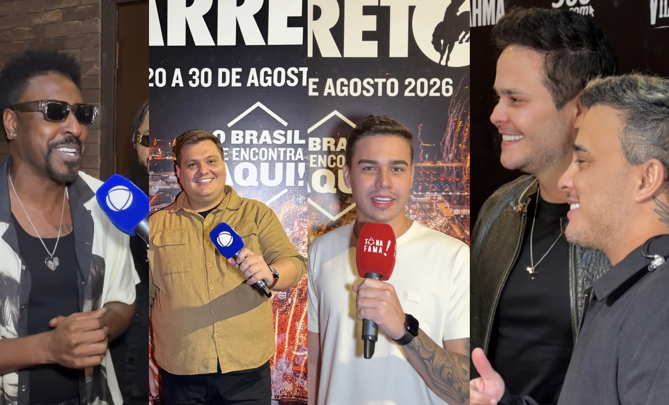 Cobertura especial reúne bastidores e estrelas no lançamento da Festa do Peão de Barretos 2026