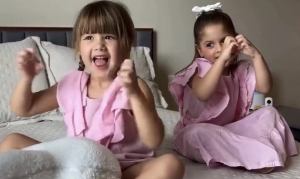 Filhas de Zé Felipe emocionam cantor com declaração de amor em seu aniversário