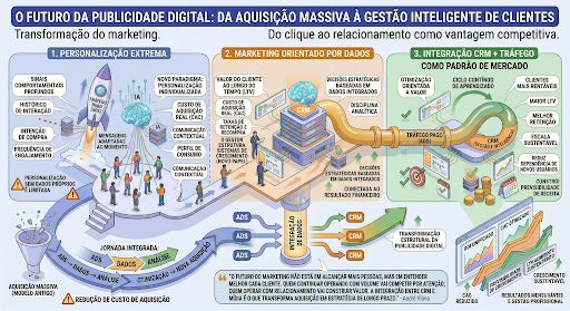 O futuro da publicidade digital: da aquisição massiva à gestão inteligente de clientes
