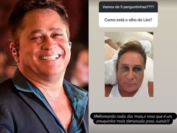 Poliana Rocha atualiza recuperação de Leonardo após queda durante pescaria