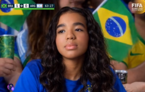 Bianca Frazão entra na “trend da arquibancada” e viraliza no clima da Copa do Mundo de 2026