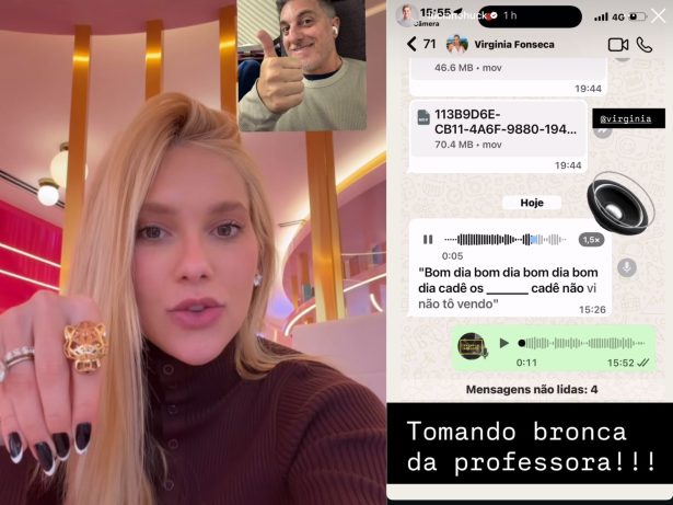 Luciano Huck recorre a Virginia Fonseca para melhorar desempenho nas redes e vira alvo de brincadeira
